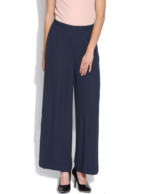 

Vero Moda Navy Palazzo Trousers, Navy blue