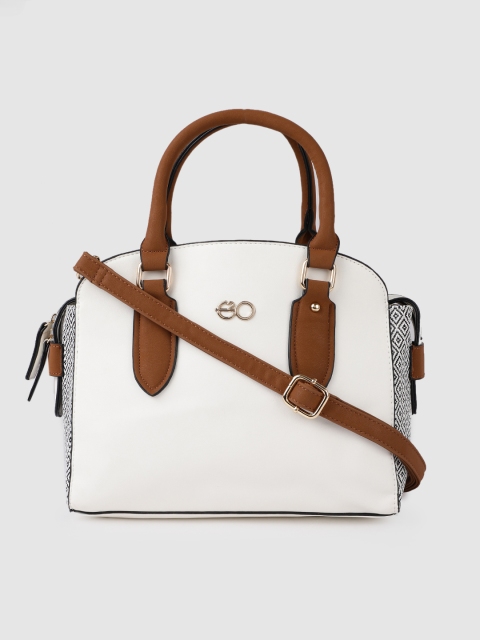 

E2O White Solid Handheld Bag