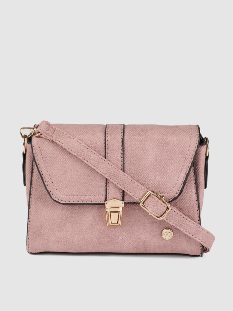 

E2O Pink Solid Sling Bag