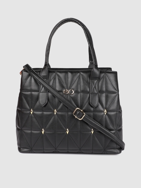 

E2O Black Embellished Handheld Bag