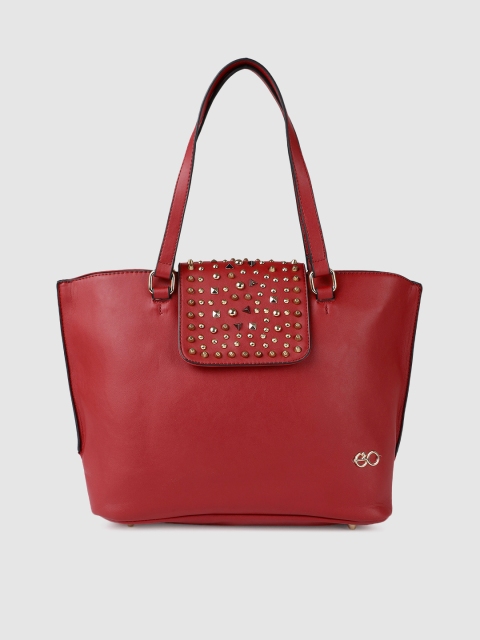 

E2O Red Embellished Shoulder Bag