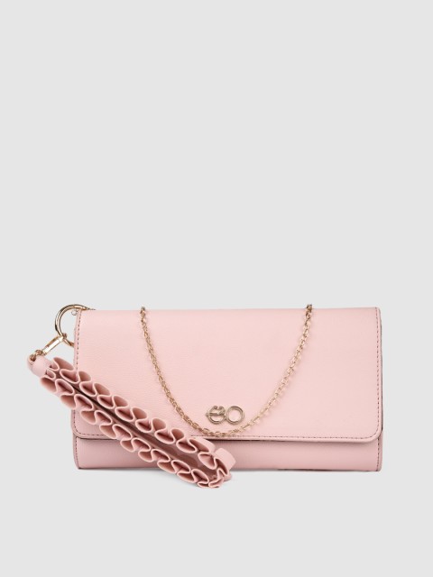 

E2O Pink Solid Clutch
