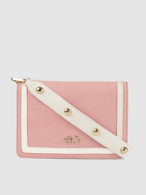 

E2O Pink Solid Sling Bag