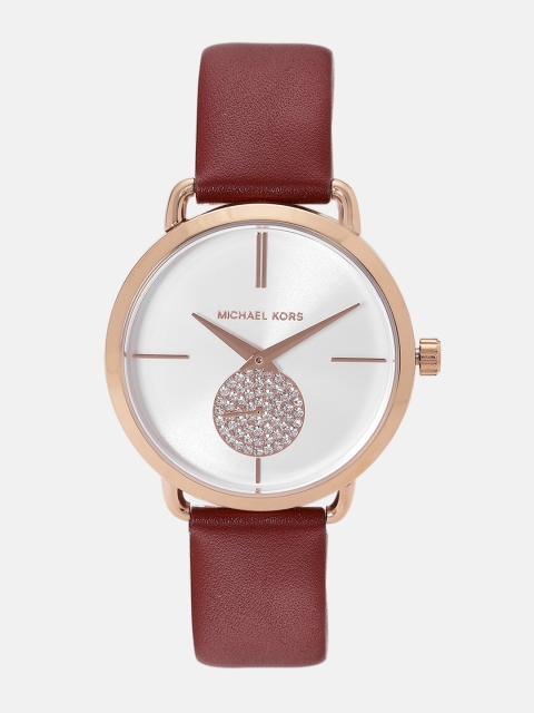 

Michael Kors PORTIA Women White Analogue Watch MK2711