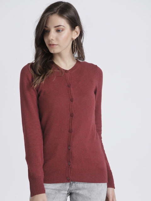 

GAP Women's Cardigan Sweater, Maroon