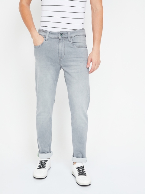 

Bossini Men Grey Slim Fit Mid-Rise Clean Look Stretchable Jeans