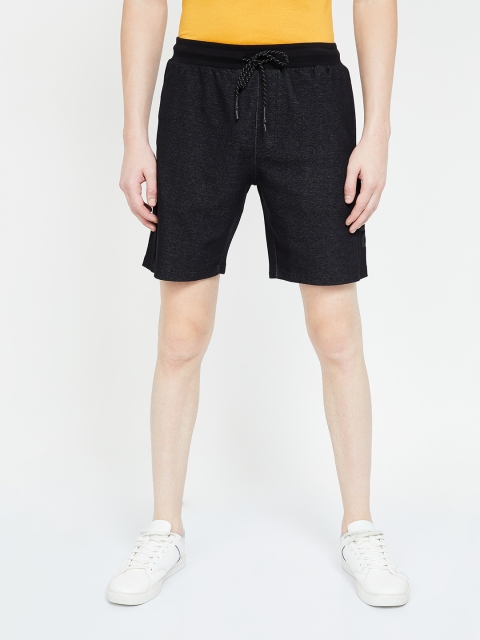 

Bossini Men Navy Blue Solid Slim Fit Regular Shorts