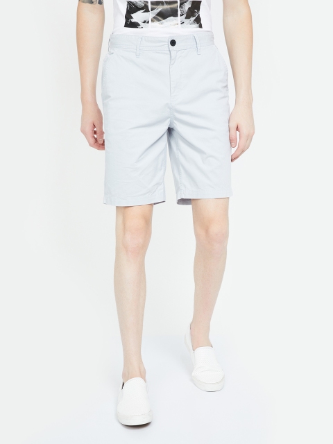 

Fame Forever by Lifestyle Men Blue Solid Regular Fit Regular Shorts