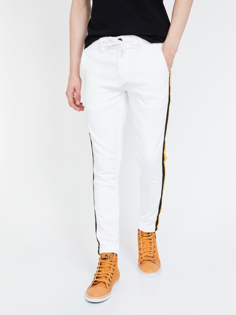 

Bossini Men White Slim Fit Mid-Rise Clean Look Jeans