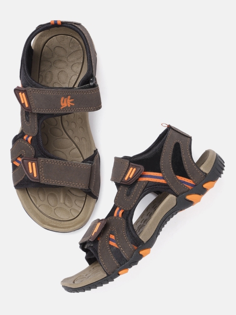 

YK Boys Brown Sports Sandals