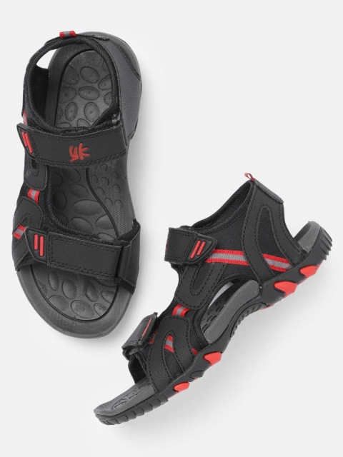 

YK Boys Black Sports Sandals