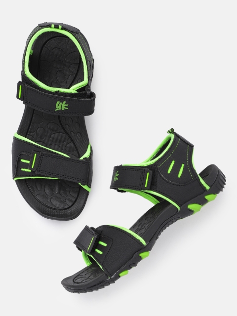 

YK Boys Black Sports Sandals