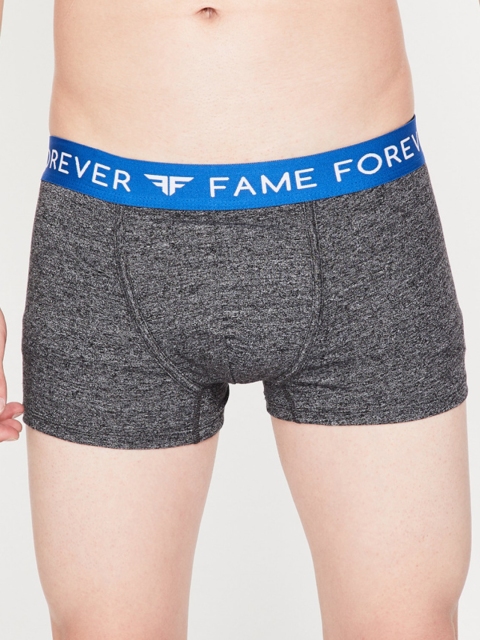 

Fame Forever by Lifestyle Men Grey Solid Trunks 8903742045150