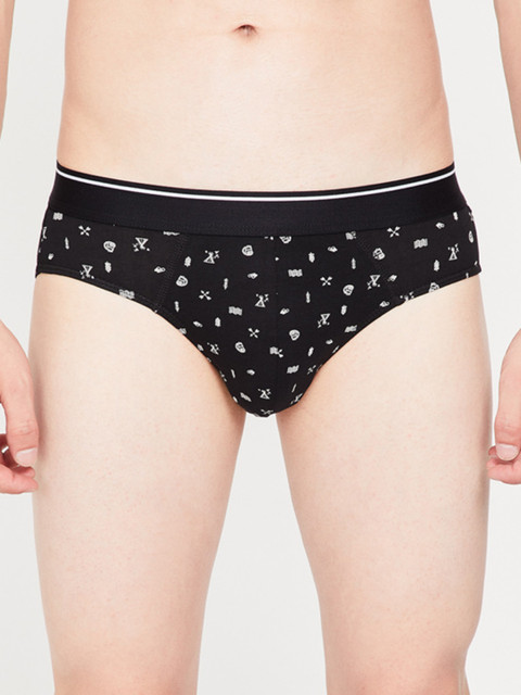 

Fame Forever by Lifestyle Men Black Printed Briefs 8903742044658