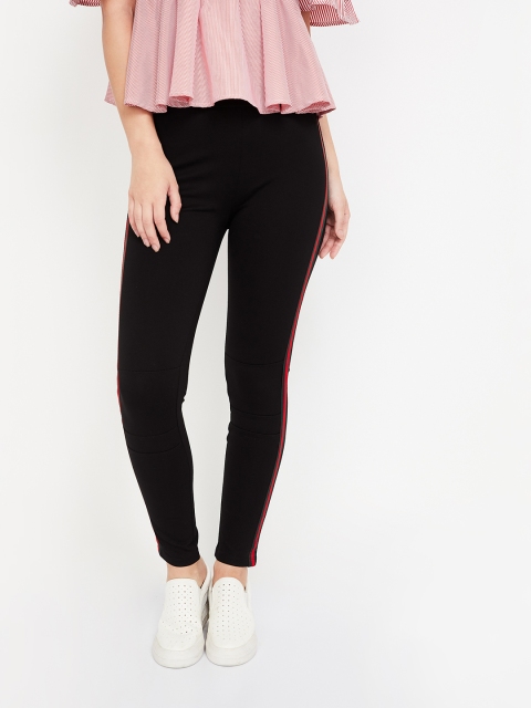 

Ginger by Lifestyle Women Black Solid Skinny Fit Jeggings