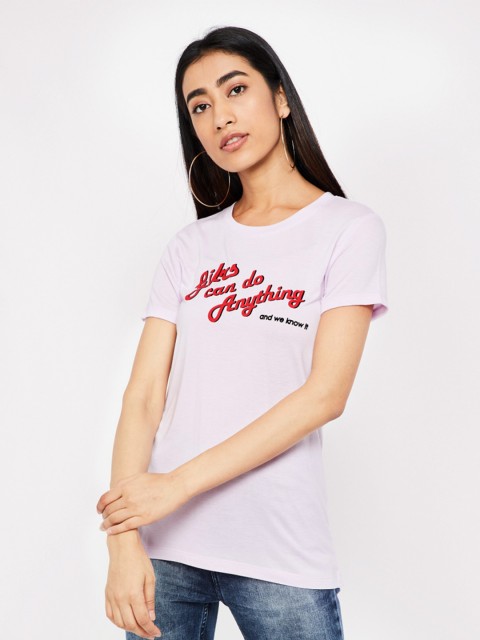 

Ginger by Lifestyle Women White Printed Top