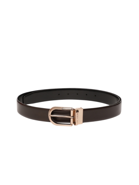 

Louis Philippe Men Black & Brown Reversible Solid Leather Belt