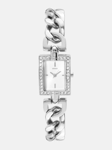 

GUESS Women Silver-Toned Analogue Watch W0540L1
