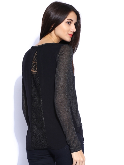 

ONLY Charcoal Grey Shimmery Top