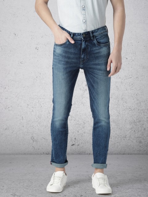

Ecko Unltd Men Blue Skinny Fit Mid-Rise Clean Look Stretchable Jeans