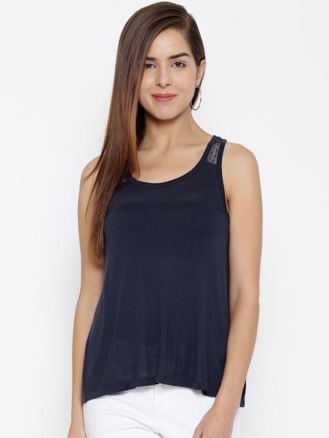 

ONLY Navy Top, Navy blue