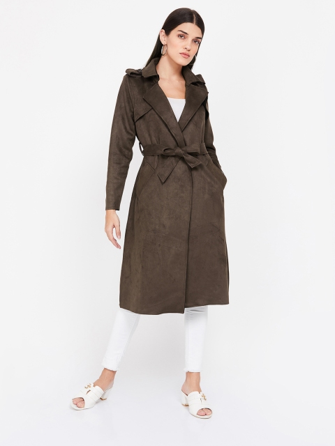 

CODE by Lifestyle Women Brown Solid Jacket