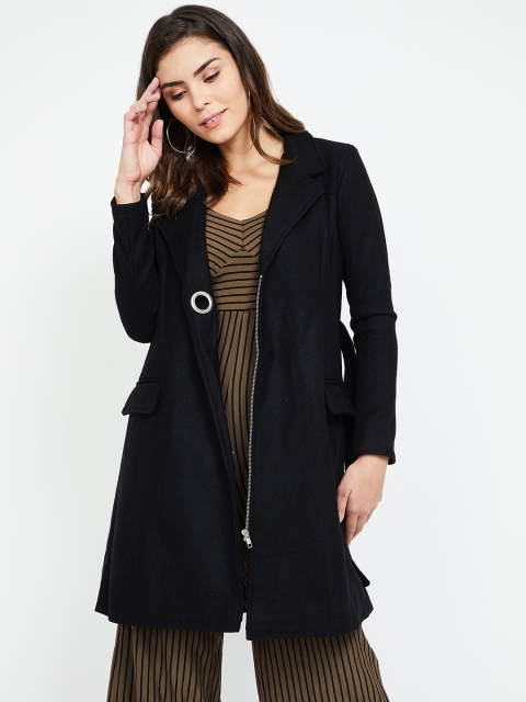 

CODE by Lifestyle Women Black Solid Jacket