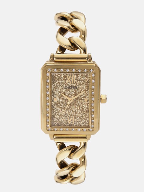 

GUESS Women Gold-Toned Analogue Watch W0896L2