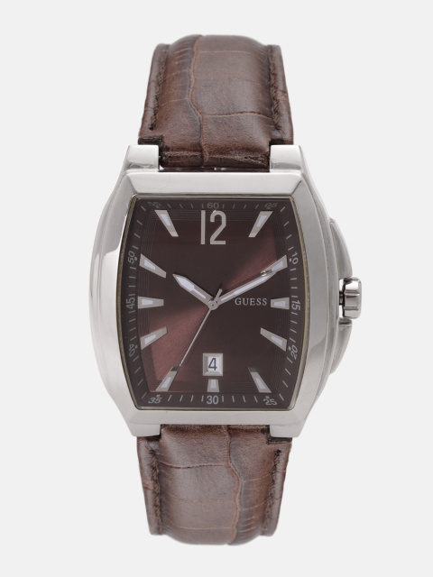 

GUESS Men Brown Analogue Watch W90058G2