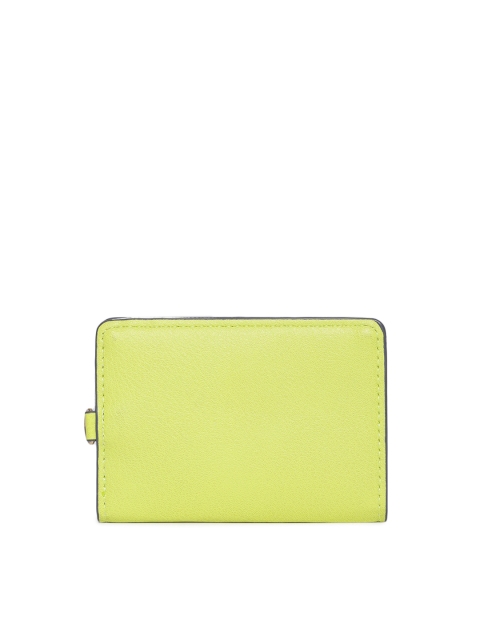 

Accessorize Women Fluorescent Green Solid Card Holder