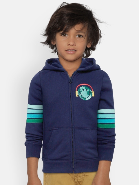 

GAP Boy Graphic Hoodie Sweatshirt, Navy blue