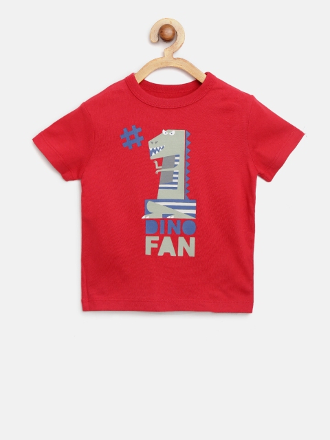 

GAP Boy Graphic Short Sleeve T-Shirt, Red