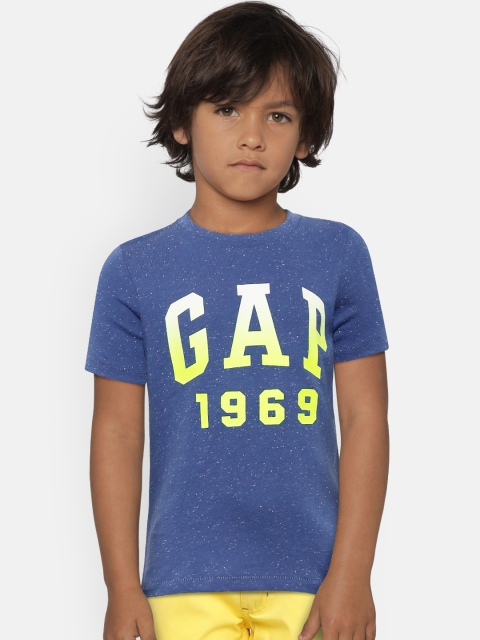 

GAP Boy Logo Short Sleeve T-Shirt, Navy blue