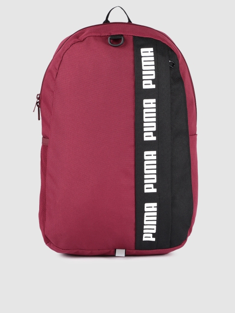 

Puma Unisex Maroon & Black Phase II Laptop Backpack