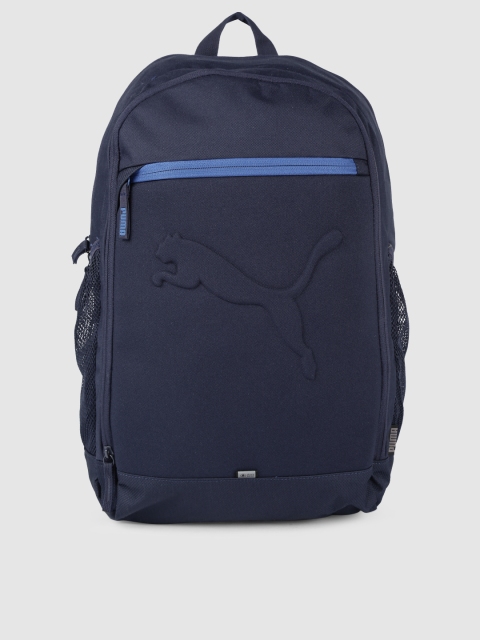 

Puma Unisex Navy Blue Solid Buzz Backpack