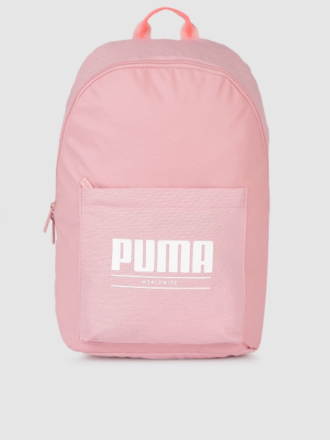 

Puma Women Pink Brand Logo Backpack