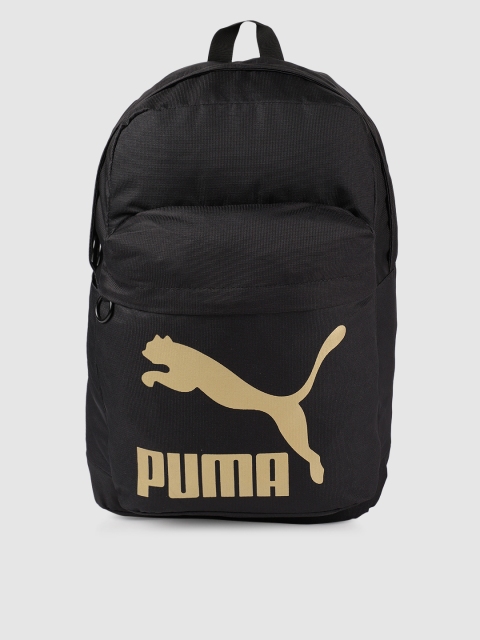 

Puma Unisex Black Brand Logo Originals Backpack