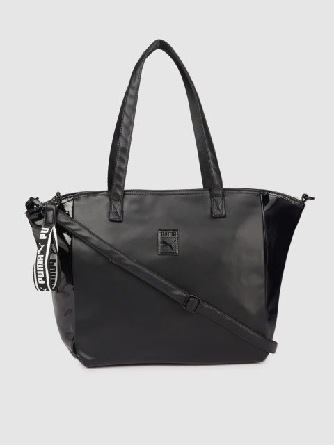 

Puma Black Solid Prime Premium Large Shopper Shoulder Bag