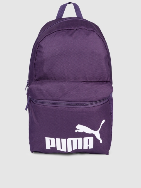 

Puma Unisex Pink Brand Logo Backpack