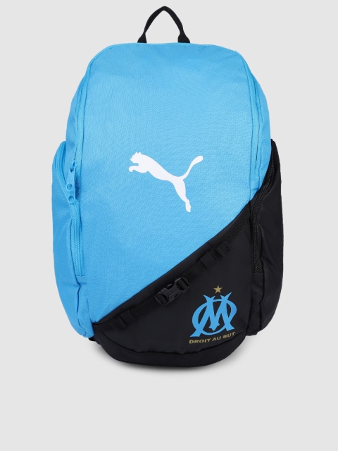 

Puma Unisex Blue Brand Logo Backpack