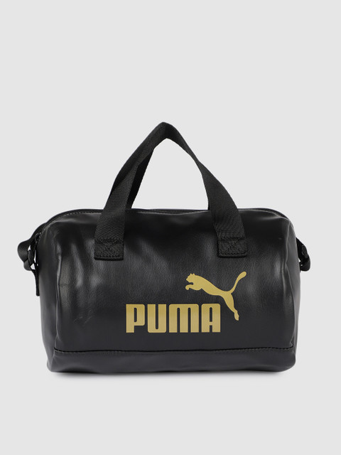 

Puma Black Solid Handheld Bag