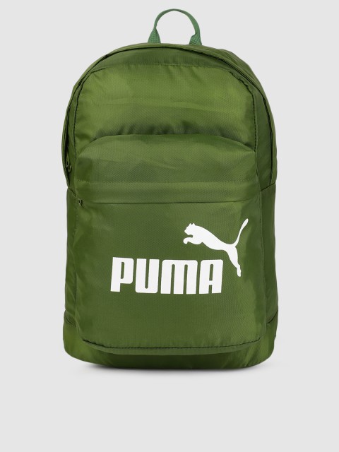 

Puma Unisex Green Solid Backpack