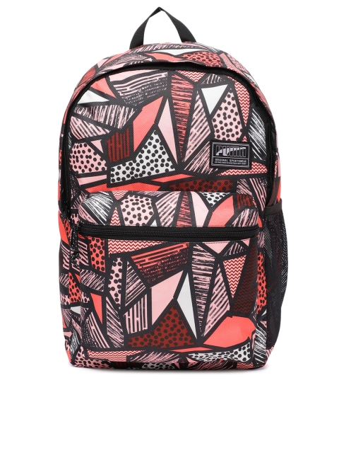 

Puma Unisex Multicoloured Graphic Academy Backpack, Multi