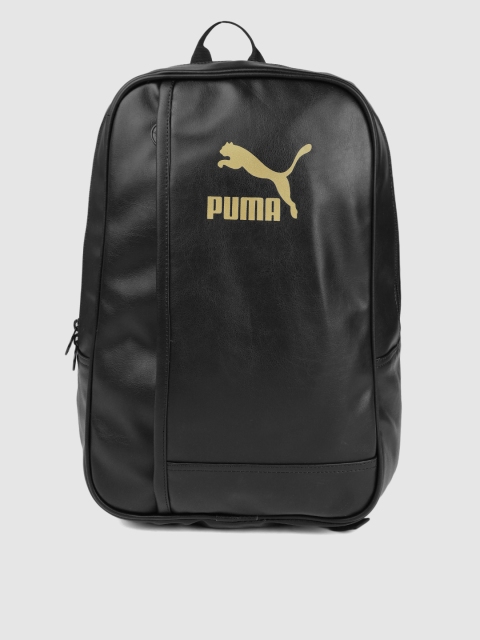 

Puma Unisex Black Solid Originals Retro Backpack