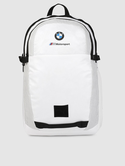

Puma Unisex White Solid Backpack