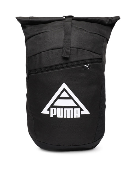 

Puma Unisex Black Brand Logo Sole Backpack