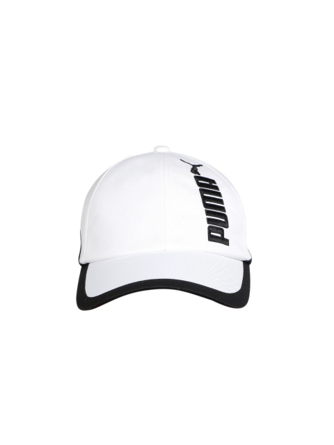 

Puma Unisex White Solid Baseball Cap
