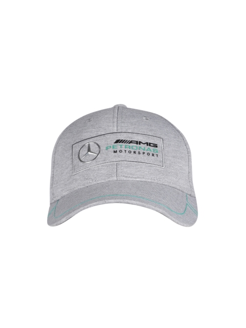 

Puma Unisex Grey Solid Snapback Cap