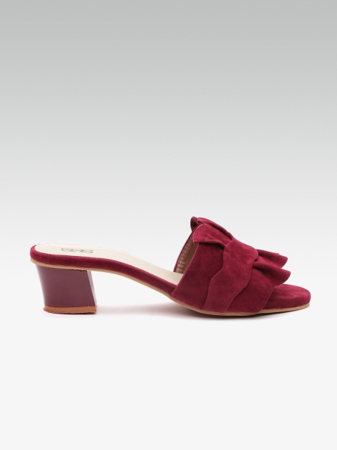 

Street Style Store Women Maroon Solid Heels