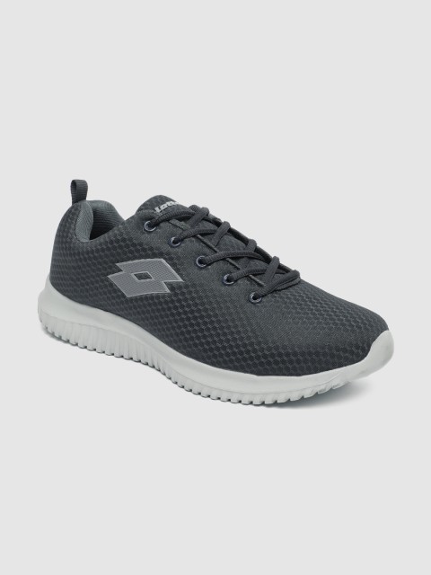 

Lotto Men Grey Solid Sneakers